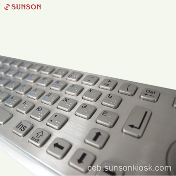 Vandal Metal Keyboard nga adunay Touch Pad